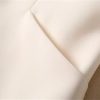 Women Elegant Office and Business Suit Long-Sleeved Single Breasted Tops Straight Skirt 2 Piece Set