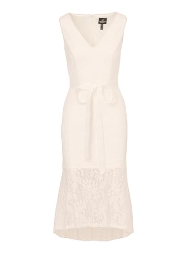 Women's Lace Midi Flounce Dress