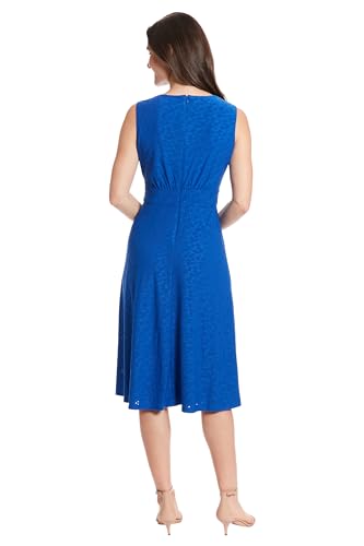 Women's Dresses Inset Waist Midi Dress Career Office Occasion Guest of