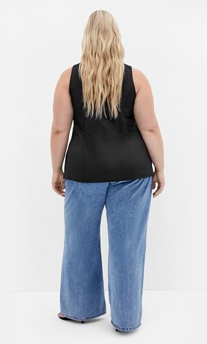 Women's Plus Size Vest - Yazmin