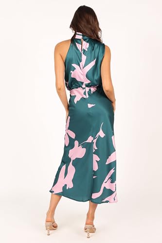 Women's Anabelle Halter Neck Midi Dress