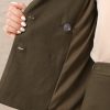 31DB-pVVg5L.jpg Women's 2 Piece Skirt Suit Set 2025 Fall Winter Double Breasted Blazers and A-Line Skirts