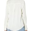 Women's Regular-Fit Satin Button Down Blouse (Available in Plus Size)