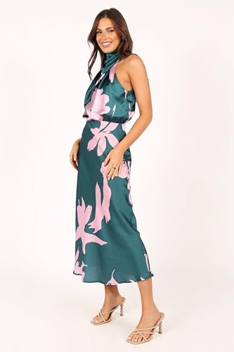 Women's Anabelle Halter Neck Midi Dress