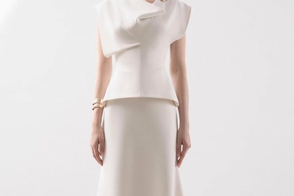 Women's Skirt Suit Summer French White Sleeveless Top Classic Casual Skirt 2 Piece Set for women