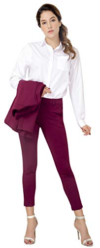 Women's Business Blazer Pant Suit Set for Work