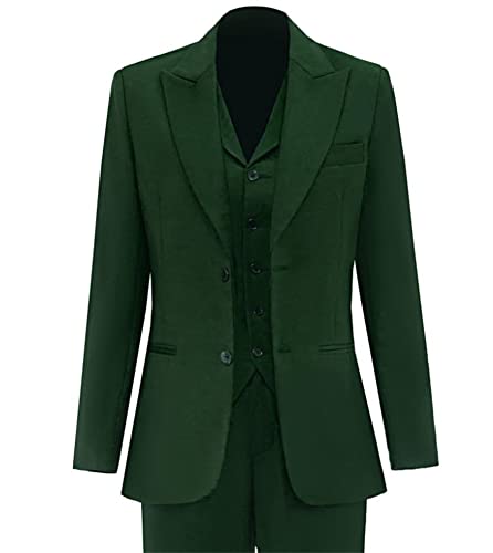 Autumn Women Suits 3 Piece Slim Fit Suits Set for Business Office Lady Blazer Jacket Vest Pants