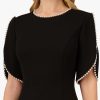 31Qrj1uFMAL.jpg Women's Knit Crepe Pearl Midi Dress