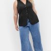 Women's Plus Size Vest - Yazmin