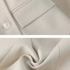 31XEv-3UJWL.jpg Women 2 Piece Blazer Outfits Sleeveless Blazer Vest Trouser Two Pieces Set Office Work Wear