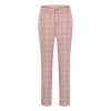 Women's 2 Piece Business Plaid Suit Set Office One Button Slim Fit Blazer with Pant