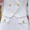 Women Solid Long Sleeve Shawl Collar Cropped Suit Jacket High Waist Wrap Hip Midi Pencil Skirts 2 Pieces Set
