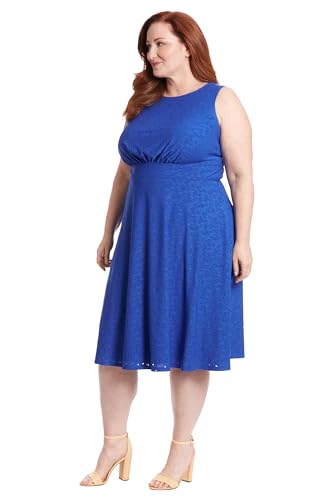 Women's Dresses Inset Waist Midi Dress Career Office Occasion Guest of