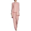31rchJY660L.jpg Women's Mother of The Bride Pants Suits Full Length Chiffon Lace 3/4 Sleeve 3 Pcs Wedding Sets