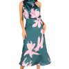 Women's Anabelle Halter Neck Midi Dress
