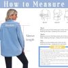 Women's Spring Long Sleeve Denim Jean Shirts Button Down Shirt Business Casual Tops