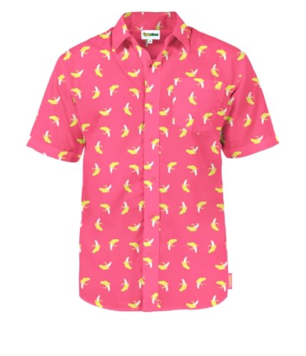 Hawaiian Shirts for Men - Casual Beach & Summer Party Shirts for Men - Stretch Fabric with Modern Fit