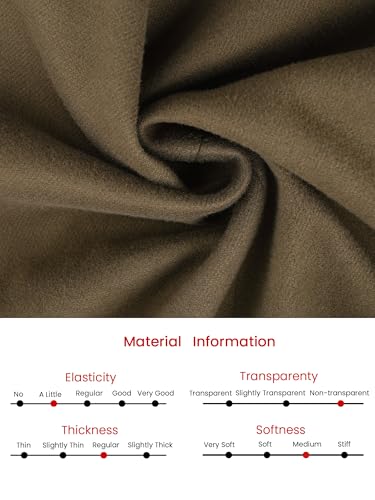 4151DWMg6fL.jpg Women's 2 Piece Skirt Suit Set 2025 Fall Winter Double Breasted Blazers and A-Line Skirts