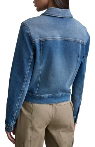 Women's Denim Fashionable Cropped Jeans Jacket