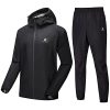 41Qb9DyRMpL.jpg Sauna Suit for Men Weight Loss Sweat Suit Boxing Exercise Sweat Sauna Jacket Pants
