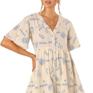 41Sdf02mVsL.jpg Women's Elias Mini Dress