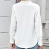 41cuypxNB6L.jpg Womens Long Sleeve Button Down Shirt Ultra-Soft Stretch Wrinkle-Free Work Casual Business Office Blouse