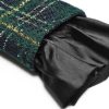 41igxchWRkL.jpg Women Winter Plaid Tweed Skirts Suit Bow Beading Long Sleeve Jacket Tassel Skirt 2 Pieces Set