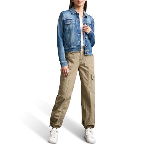 Women's Denim Fashionable Cropped Jeans Jacket