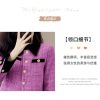 41ldU2Wz77L.jpg Women Vintage Tweed Two Piece Set Short Coat + Bodycon Skirt Suits Winter Elegant 2 Piece