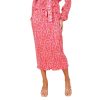 Women's Minelli Pleat Midi Skirt