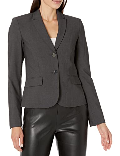 Women's Two Button Lux Blazer (Petite, Standard, & Plus)