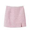 tweed jacket+skirt set, autumn and winter women's 2-piece set classic and elegant suit with set