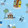 41zD2tqzpVL.jpg Chewbacca Darth Vader R2-D2 Stormtrooper TIE Fighter X-Wing Matching Family Hawaiian Button Down Shirt Adult