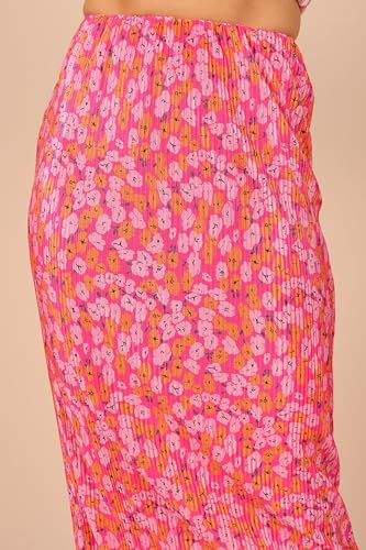 Women's Minelli Pleat Midi Skirt