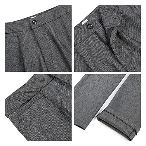 516iOSjyFlL.jpg Women's Business Pant Suit Set 2 Piece Slim Fit Blazer Jacket One Button Buckle Closure Lady Work Suit for Office