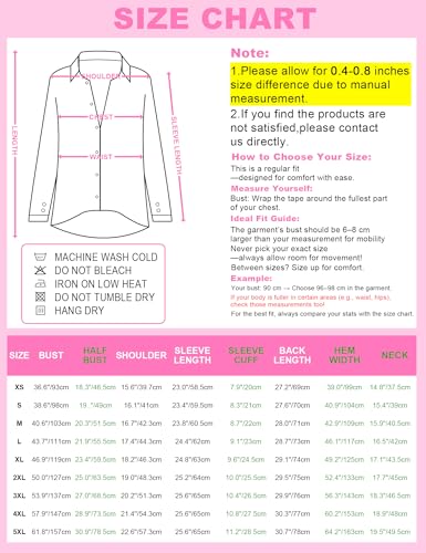 516iOcCUn1L.jpg Blouses for Women Aesthetic Button Down Shirts Long Sleeve Dressy Casual Floral Tops Fall Outfits for Women 2025 Trendy