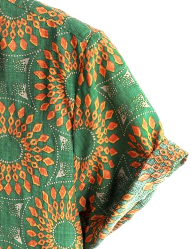 5186i5owP-L.jpg Mens Casual Hawaiian Floral Shirts Short Sleeve Button Down Tropical Shirts Beach Summer Shirts
