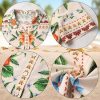 51AcdN7nudL.jpg ???? Womens Hawaiian Shirt Luau Party Tropical Vacation Button Down Shirts Short Sleeve Beach Hawaii Floral Print Top