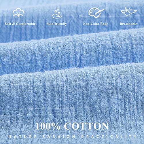 Short Sleeve Shirts for Women - Button Down Business Casual Tops Summer Cotton Linen Blouses Breathable V Neck T Shirt