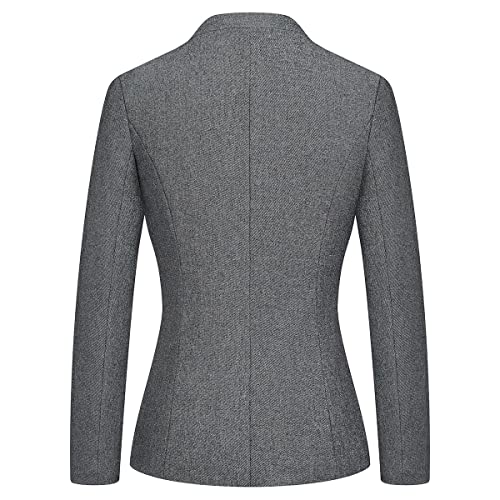 51G1-JKScxL.jpg Women's Business Pant Suit Set 2 Piece Slim Fit Blazer Jacket One Button Buckle Closure Lady Work Suit for Office