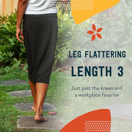 51L45CPzX7L.jpg Length 3 - Wrap Skirt for Women - Quick Dry Swim Cover-Up for Beach, Travel with Pocket