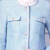 Women Suit Long-Sleeved Single-Breasted Jacket Top Short Skirt 2 Piece Set
