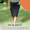 51VZ6CNmW3L.jpg Length 3 - Wrap Skirt for Women - Quick Dry Swim Cover-Up for Beach, Travel with Pocket