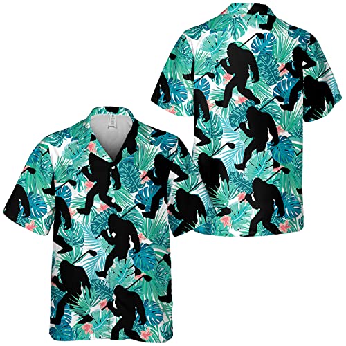 Hawaiian Shirt for Men Aloha Vintage Mens Hawaiian Shirts Short Sleeve Button Down Shirt Men