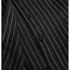 Women's Striped Button Down Shirt Ruched Short Sleeve Fitted Work Blouses
