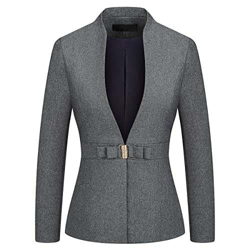 51qM6Wy0oL.jpg Women's Business Pant Suit Set 2 Piece Slim Fit Blazer Jacket One Button Buckle Closure Lady Work Suit for Office