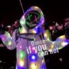 2 Pcs LED Light Up Jacket Men Women Rave Outfit Halloween Festival EDM Party Night Event Costume Neon Glow Clothing