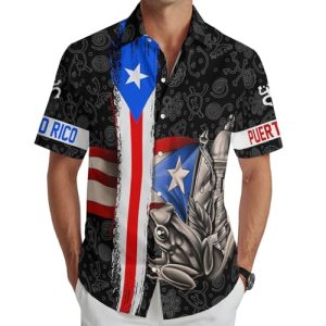 Men's Hawaiian Shirt Button Down Short Sleeve Casual Beachwear Novelty Print Shirt