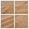 Mens Short Sleeve Cuban Camp Guayabera Shirt Linen Cotton Hippie Beach Button Down Shirts