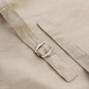Retro Linen Women Suits Blue Sleeveless Button Vest Tops Wide Leg Pants Sets 2 Pieces Outfits Femme
